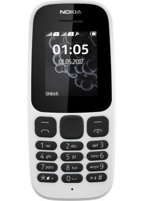   Nokia 105 Dual Sim (TA-1034) White