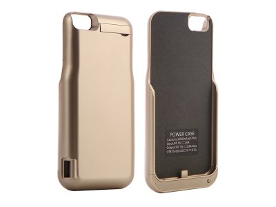 - Red Line Power Case 6000 mAh  APPLE iPhone 6/6S/7 Gold