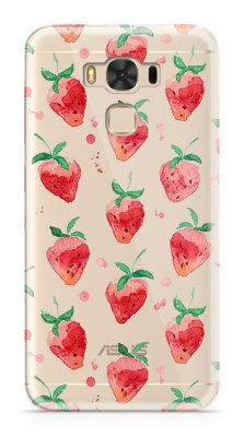  ASUS ZenFone 3 Max ZC553KL With Love. Moscow Silicone Strawberry 7216
