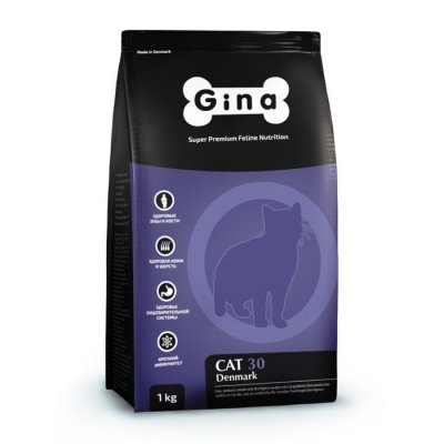    Gina Cat-30 Denmark 1kg 080117.0
