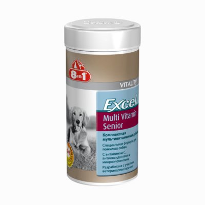  8 in 1 EU Excel Multi Vit - Senior    70 .108696