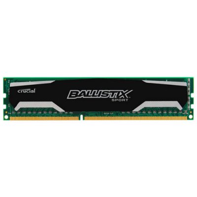 DIMM DDR3 (1600) 4Gb Crucial Ballistix Sport CL9 (BLS2CP2G3D1609DS1S00CEU) ( 2 .  2Gb) R
