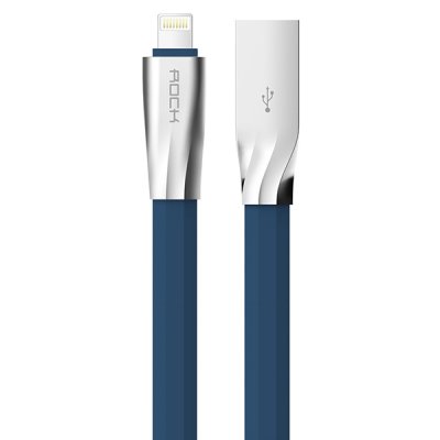  Rock Salmon USB-Lightning 1m RCB0553 Blue
