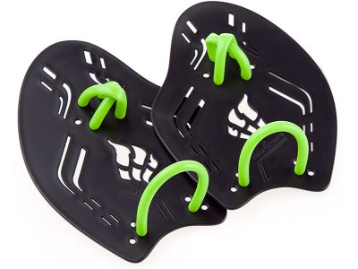   Mad Wave Trainer Paddles Extreme L Black-Green M0749 01 6 01W