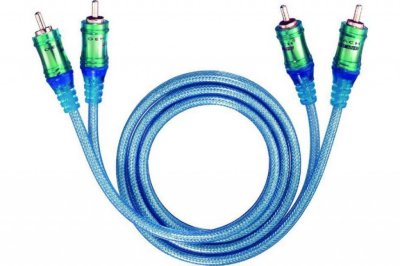  Oehlbach ICE BLUE 3m 2xRCA - 2xRCA Light Blue 92023