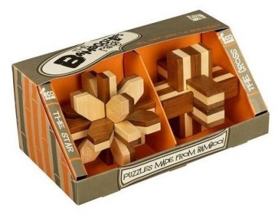   Professor Puzzle Bamboozlers ? Set of 2 The Star + The Cross (BZ1059) 2 . 