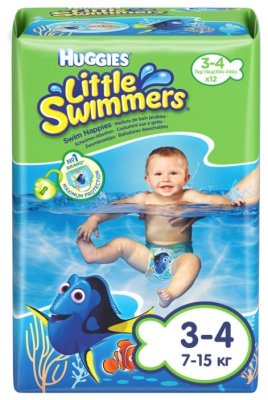  Huggies Little Swimmers (7-15 ) 12 .