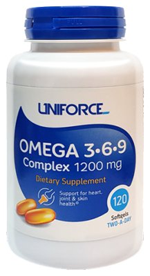     Uniforce Omega 3-6-9 1200  (120 ) 