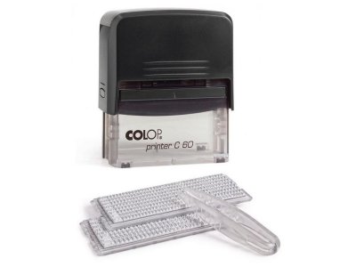   Colop Printer C60-Set-F 37x76mm Black