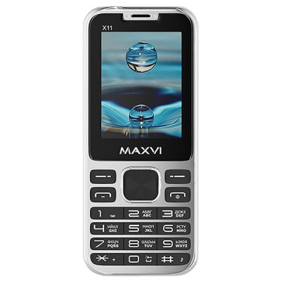   Maxvi X11 Metallic Silver