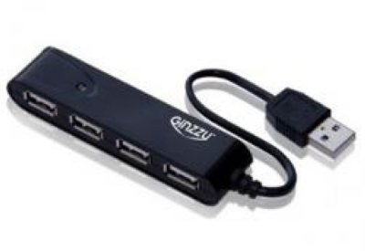  USB 2.0 HUB GR-424UB Ginzzu 4 port