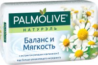 Palmolive Мыло туалетное Натурэль "Баланс и Мягкость", с экстрактом ромашки и витамином Е, 90 г