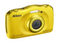  Nikon Coolpix S33 Yellow (13.2Mp, 3x zoom, 2.6", SDXC, , ) + 