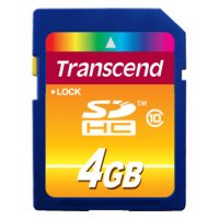   Transcend SDHC  10, 4Gb (TS4GSDHC10)