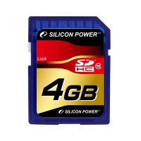  Silicon Power SDHC Class 10 4GB
