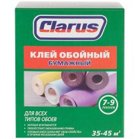 Клей для бумажных обоев Clarus 35-45 м 2