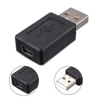 Переходник USB (папа) - miniUSB (мама)