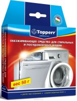 Средство "Topperr" для стиральных и посудомоечных машин, обезжиривающее, 50 г