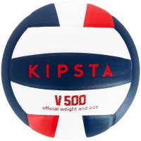 Волейбольный мяч Kipsta V500 белый, синий и красный
