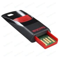 - Sandisk 4GB CZ51 Cruzer Edge/ USB 2.0/ Black (SDCZ51-004G-B35)