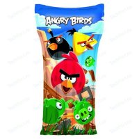 Надувной пляжный матрас Bestway 96104 Angry Birds детский 120 х 60 см.кор.