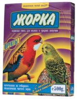 Жорка Корм для средних и мелких попугаев "Фрукты" 500 гр