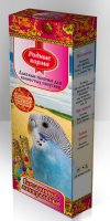 Зерновая палочка для попугаев "Родные корма" с витаминно-минеральным комплексом, 2x45 г