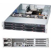 Supermicro SYS-6027R-N3RF4+  A2U (LGA2011, C606, 2xPCI-E, WIO, SVGA, SAS2RAID, 10x