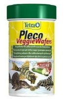Корм для травоядных донных рыб c добавлением цуккини "Tetra Pleco Veggie Wafer", 100 мл
