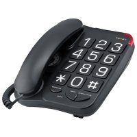 Телефон проводной Texet TX-201 черный