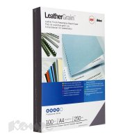 Обложки для переплета GBC A4 250 г/м 2 синий (100 шт) LinenWeave