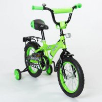 Детский велосипед ZIGZAG SNOKY 14 Зеленый