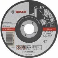 Диск отрезной Bosch 115 х 22 х 1 мм (2608602220)