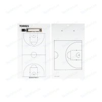 Тактическая доска для баскетбола Torres TR1003B, белая