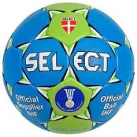 Мяч гандбольный Select Solera IHF (843408-242), Junior (размер 2), цвет гол-зел-бел