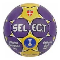 Мяч гандбольный Select Future Soft (844808-959), Junior (размер 2), цвет фиол-жел-чер