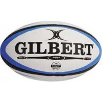 Мяч для регби Gilbert Omega, арт. 41027005, р.5, бело-голубо-черный