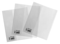 Обложка для тетрадей и дневников "Silwerhof", цвет: прозрачный, 210x345 мм, арт. 70100