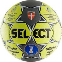 Мяч гандбольный Select Ultimate IHF 2010 (843211-494), Senior (размер 3), цвет жел-сер-чер