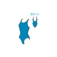 Купальник детский спортивный для бассейна Atemi BG1 3, р-р 38 (голубой)
