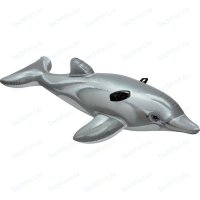 Надувная игрушка с держателями Intex "Дельфин", 175 х 66 см