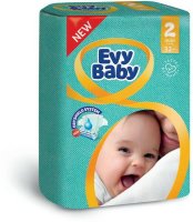 Evy Baby подгузники 2 (3-6 кг), 32 шт.
