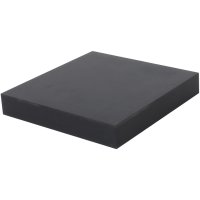 Полка мебельная прямая 230x235x38 мм, МДФ, цвет чёрный