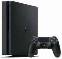 Игровая приставка Sony PlayStation 4 Slim 500 ГБ, черный, без игр