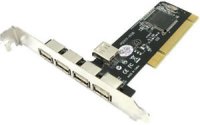  ST-Lab U143 NEC PCI USB 2.0 Card 4+1 Ports