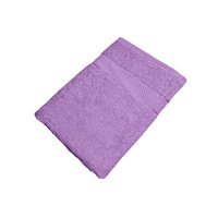 Махровое полотенце "Aisha Home", 70х140 см (сиреневый цвет)