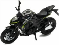Мотоцикл Welly Kawasaki Ninja 1000R (12846P) 1:18, черный