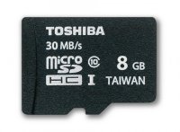 (SD-C008UHS1(BL5A)   Toshiba,  microSDHC  10 (UHS I), 8 