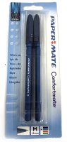 Шариковая ручка Paper Mate Comfortmate синий стержень M 2шт упак