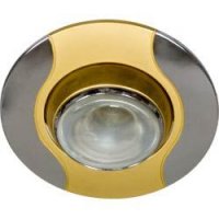 Светильник потолочный Feron 020-R50 R50 E14 золото-хром